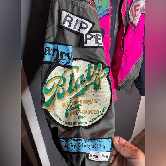 Custom Bomber Jacket by Korean Designer S Room🇰🇷 - Picture 5 of 16